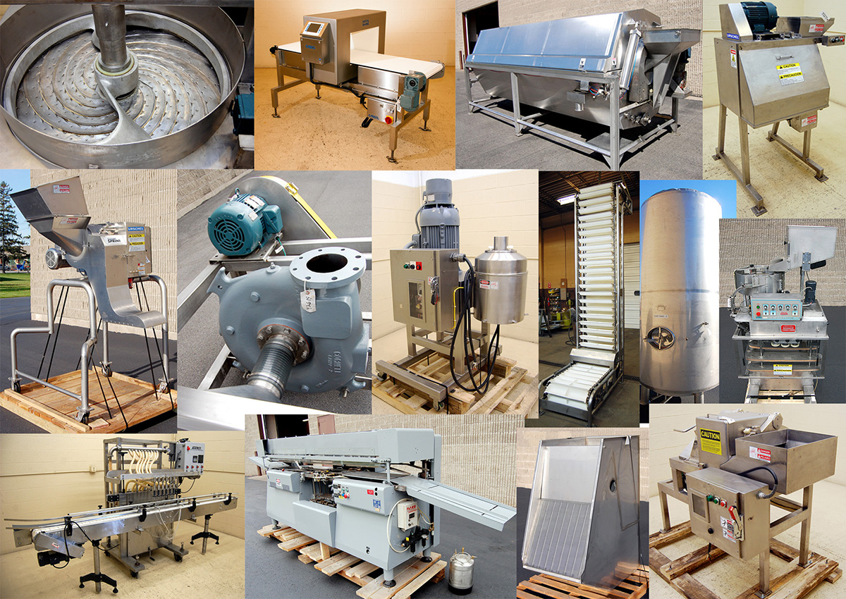 Used Industrial Food Processing and Packaging Equipment, Alard Equipment Corporation, Williamson, Wayne County, NY.
