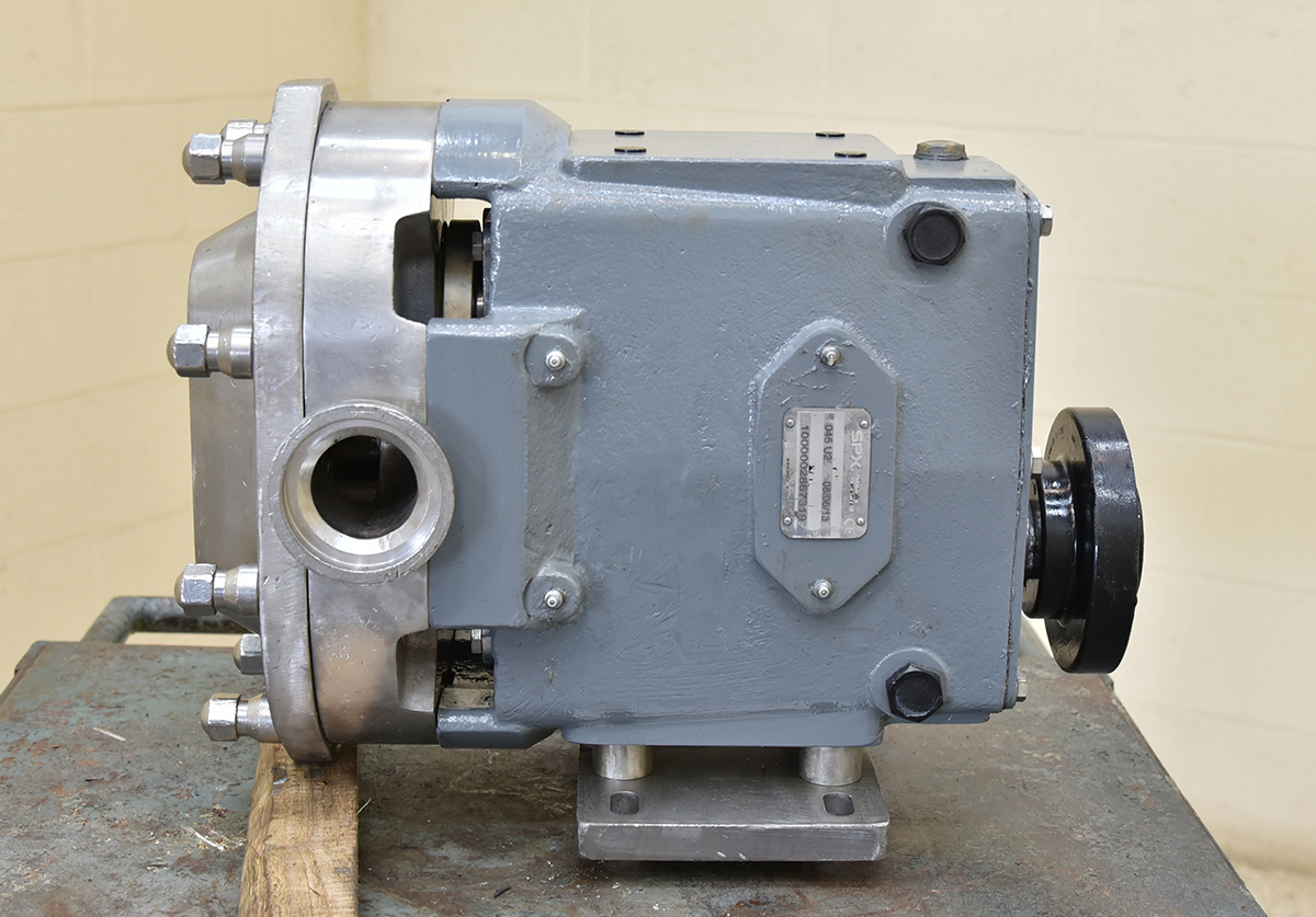 Used POSITIVE DISPLACEMENT PUMP, Waukesha 45, USDA 3A dairy sanitary, in-stock, Alard item Y4951
